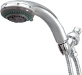 Polished Chrome 5-Setting Shower with Stainless Steel Hose U610824