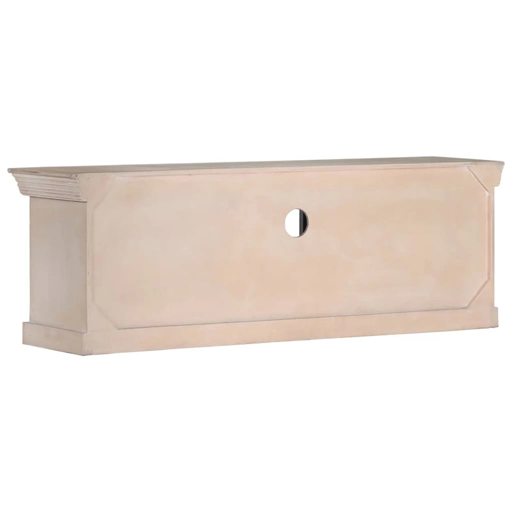 Mango Wood TV Cabinet with Storage Drawer and 2 Doors D825785