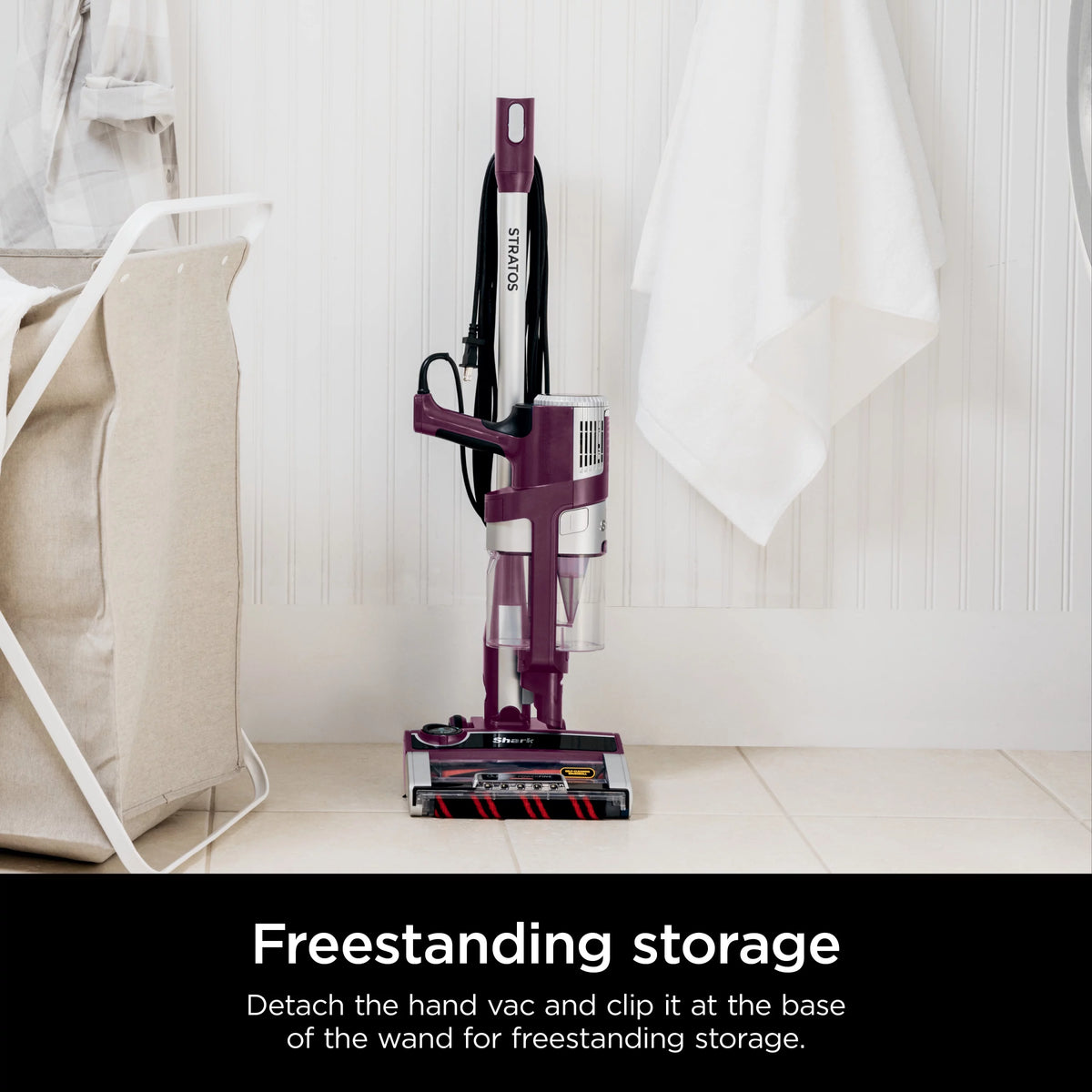 Corded Stick Vacuum with Self-Cleaning Brushroll J195
