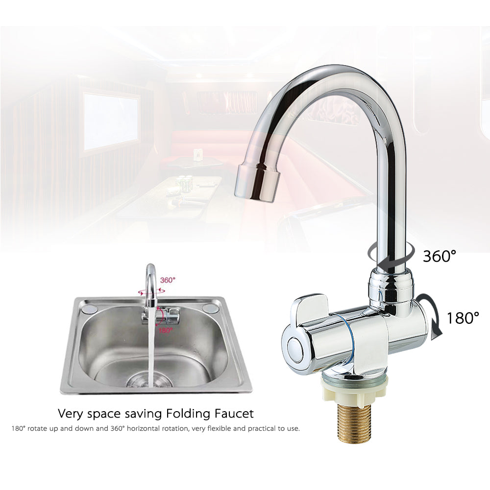 Rotating RV Kitchen for Camper K42507
