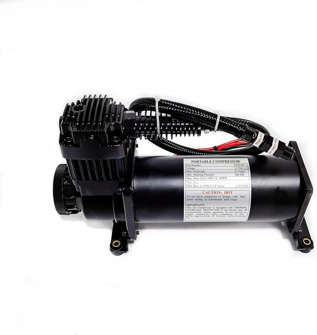 Heavy Duty Air Horn Compressor 200psi 12V Universal Replacement B807