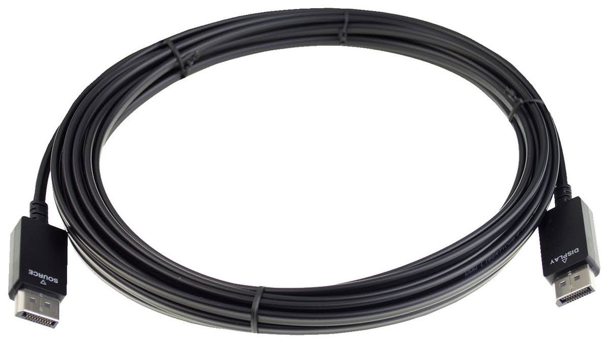 4K Hybrid High Speed DisplayPort Active Optical Cable J39046