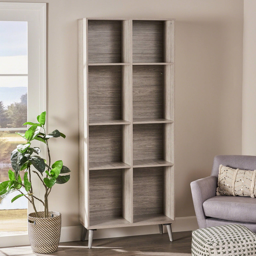 Wenge Faux Wood Bookcase E5830
