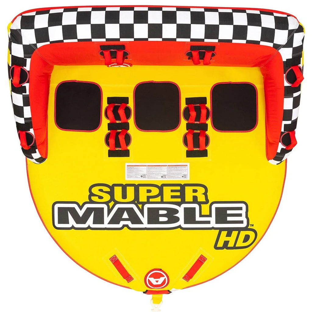 Red 3 Rider Towable Tube S7184