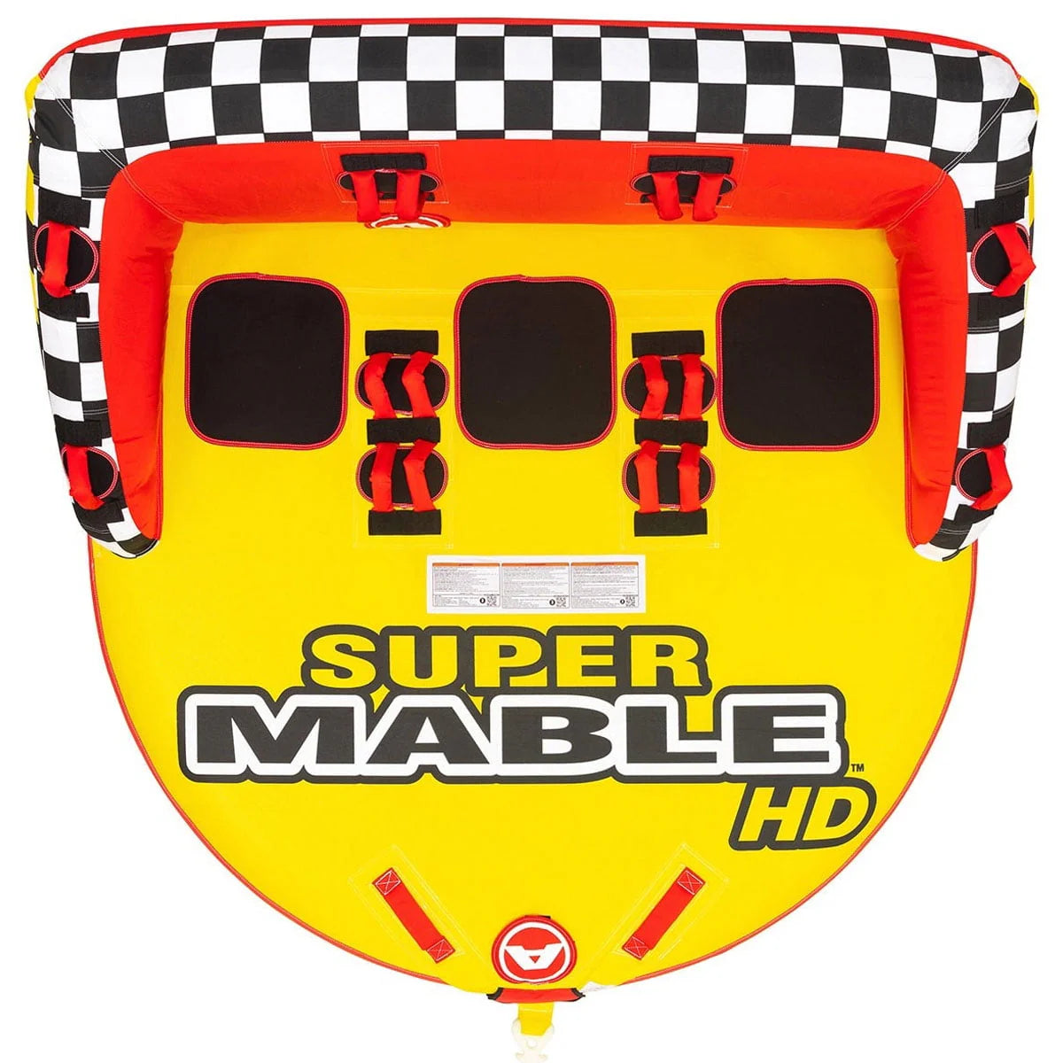 Red 3 Rider Towable Tube S7184