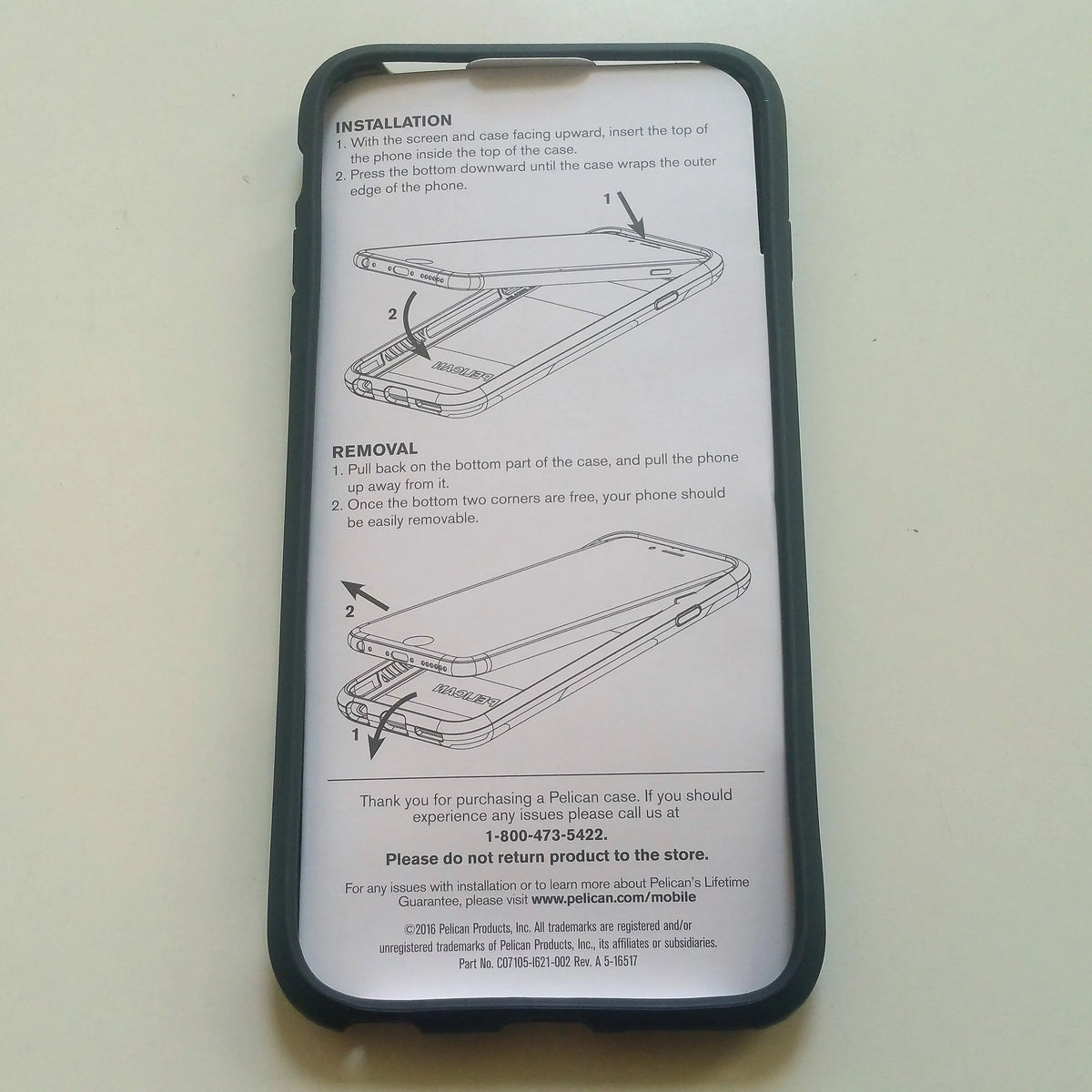 Gray Clear iPhone 6 Plus 6s Plus Case U321358