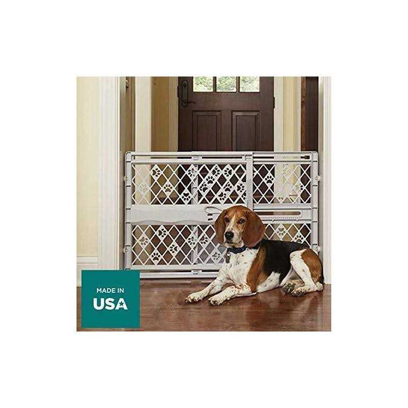 Brown Two-Panel Pet Gate Extension L305698