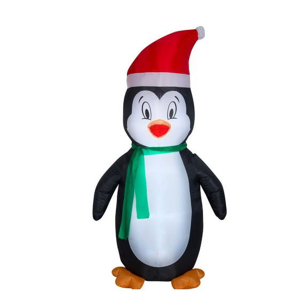 White 7 ft Tall Inflatable Penguin F72200