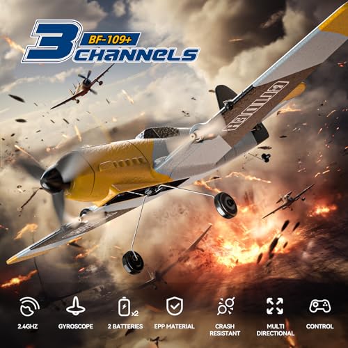 2.4GHz 6-axis Gyro Stabilizer RC Plane W241