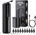 Ear Wax Removal Electric Ear Irrigation Flushing System Water Powered Ear Cleaner with 4 Pressure Modes USB Rechargeable W857633