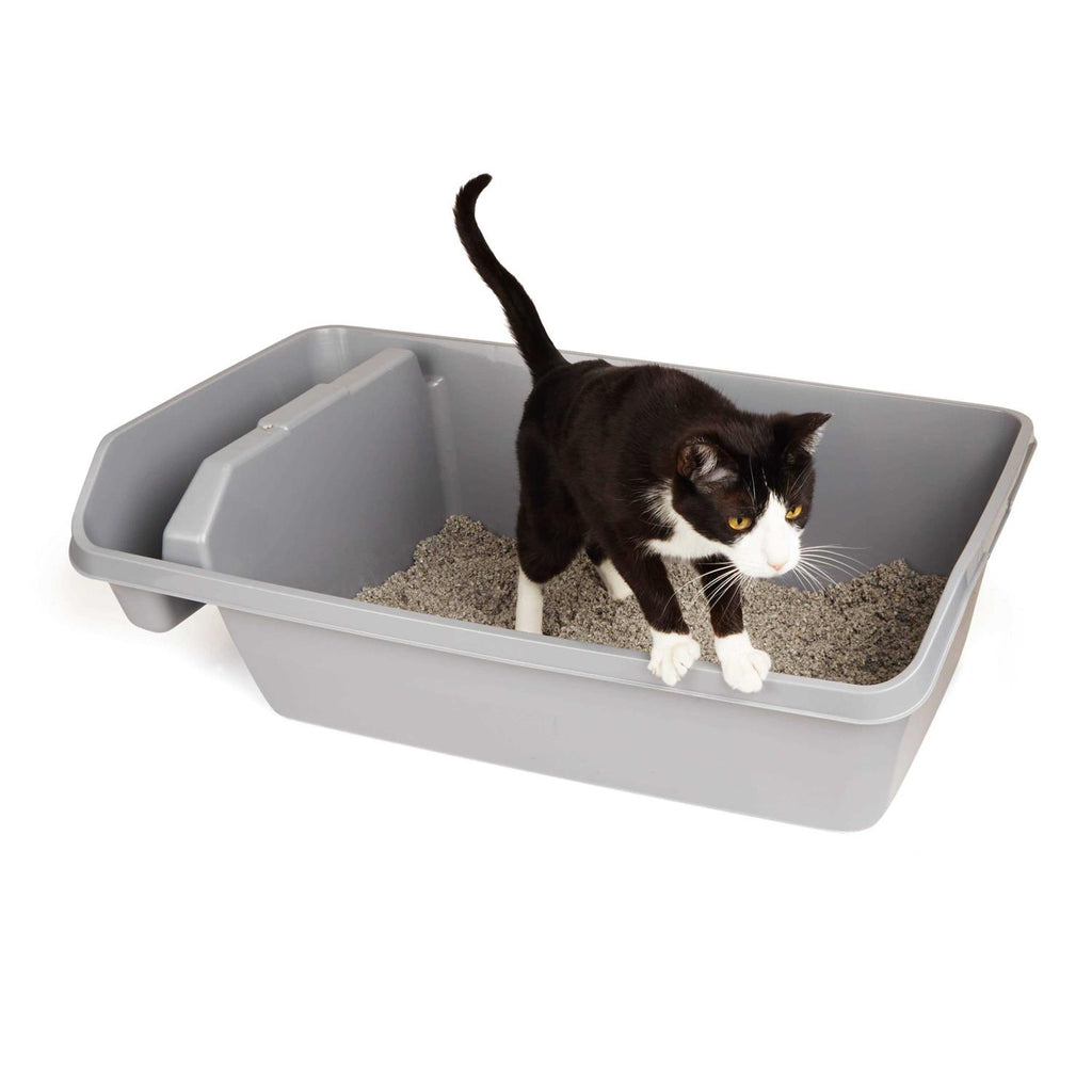 King-Size Compartment Cat Litter Pan Z5656