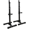 Adjustable Steel Squat Rack Pair 40''-66'' 550lbs U387627