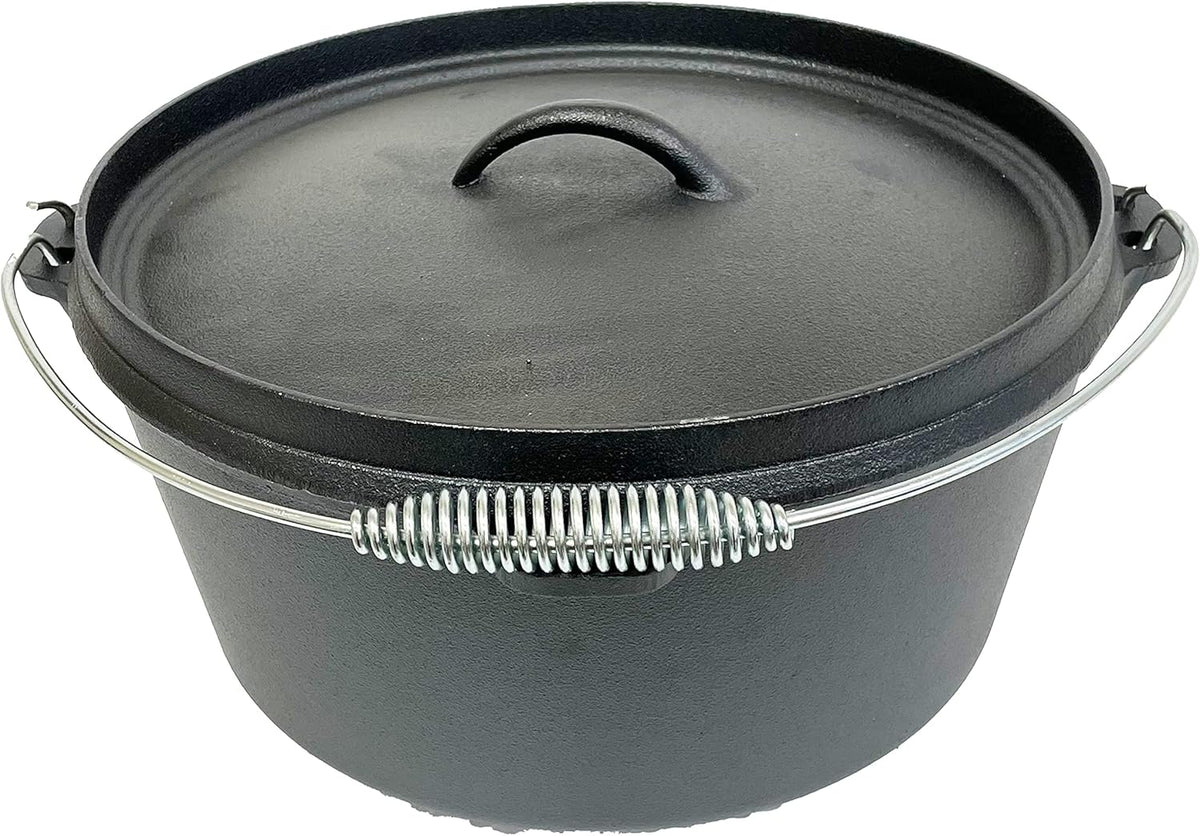 9 Quarts Pre-seasoned Cast Iron Dutch Ovens C557