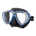 Black/Fist Tale Blue Diving Mask J814562