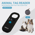 Rechargeable RFID Micro Chip Scanner 134.2kHz 125kHz Pack of 2 J6200