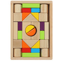 30 Pcs Wooden Building Blocks Stacking Toy B32230