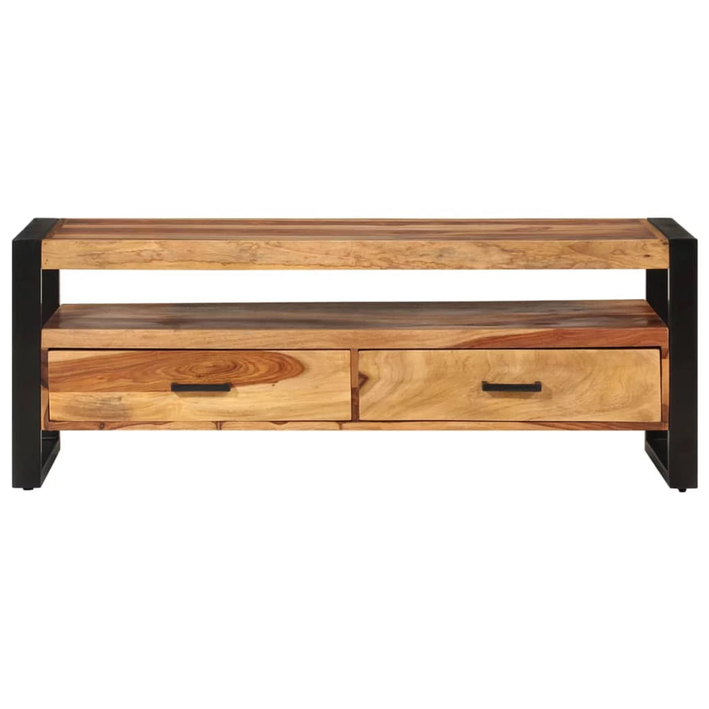 Solid Sheesham Wood TV Cabinet D114