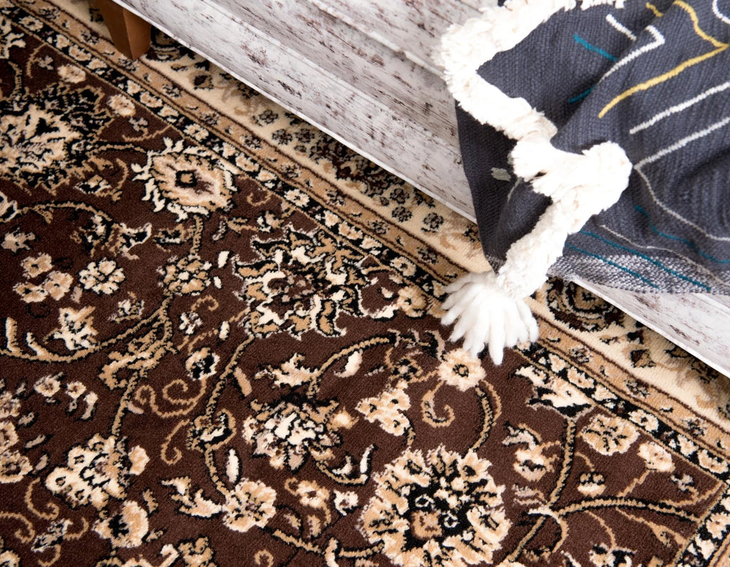 10' x 13' Brown Medium Rug P5310