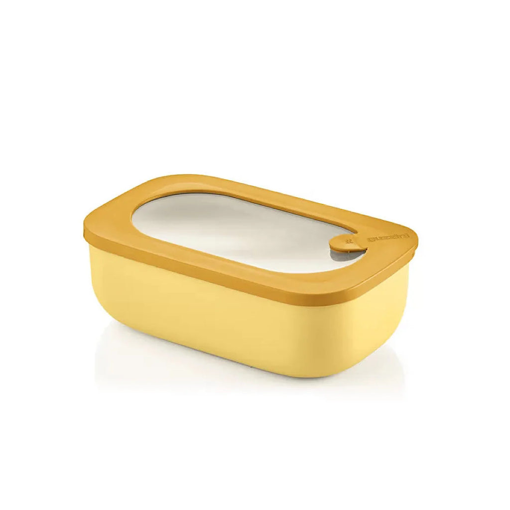 Rectangular Leak-Proof Containers 900cc Ochre S293505