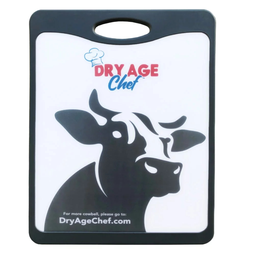 Stainless Steel Chef Butcher Knife & Cutting Board Combo O43870