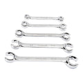 Double-End SAE Flare Nut Wrench Set, 5 Piece F59947