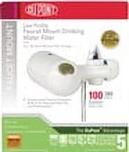 White Faucet Mount Filtration System U9599