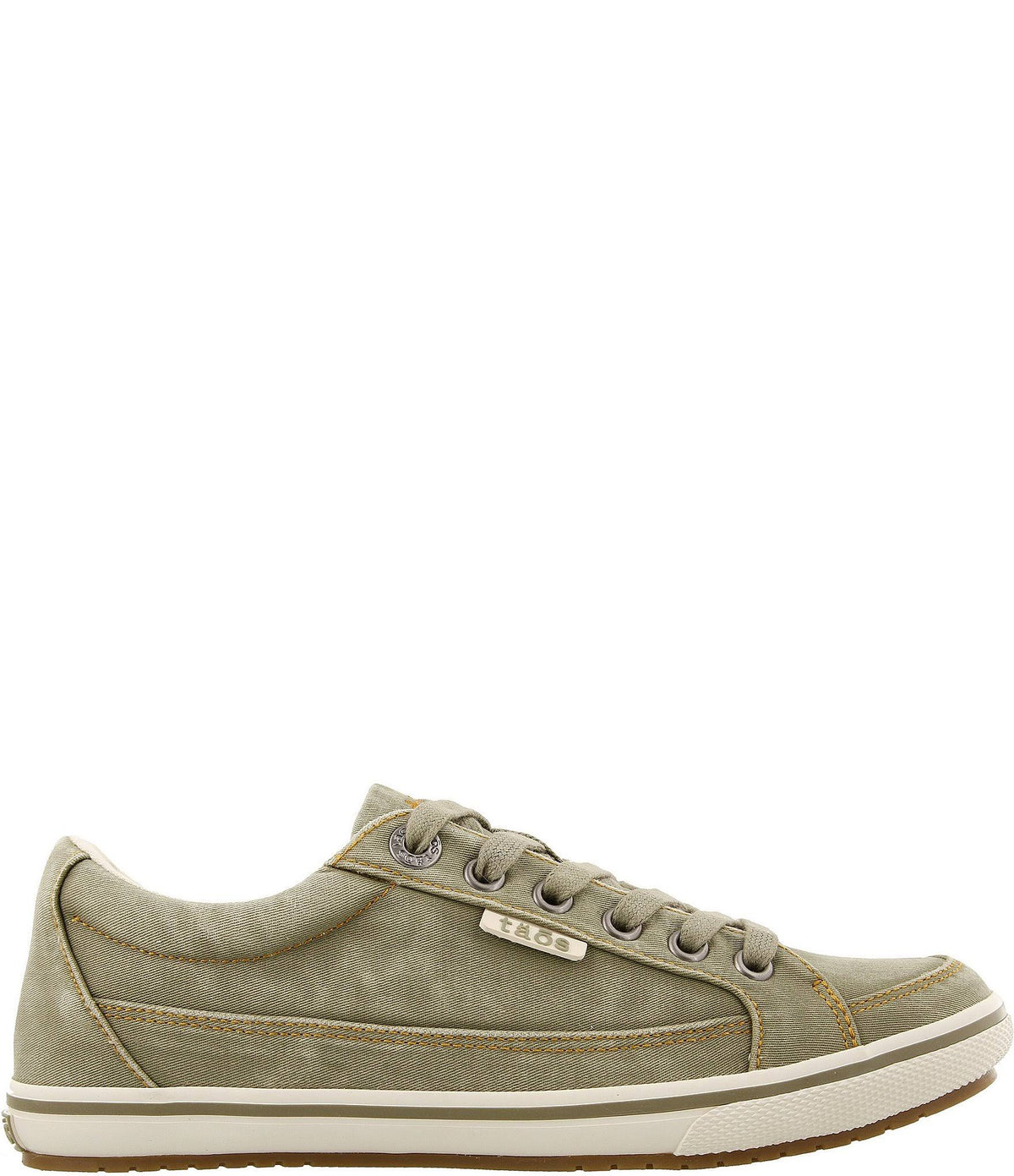 Light Grey Distressed Moc Shoes Size 8 W A3788