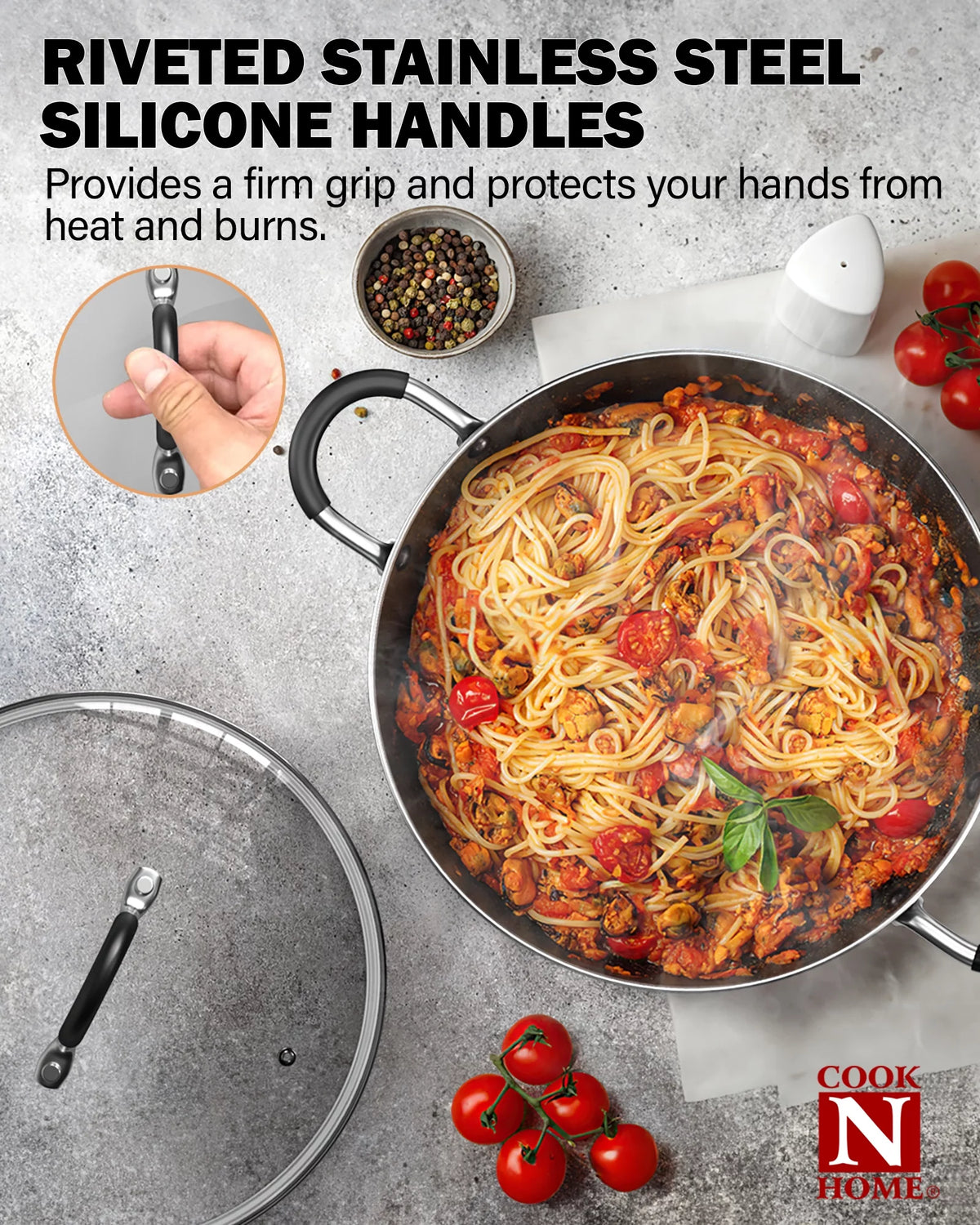 Nonstick 8-Piece Cookware Set Y5879