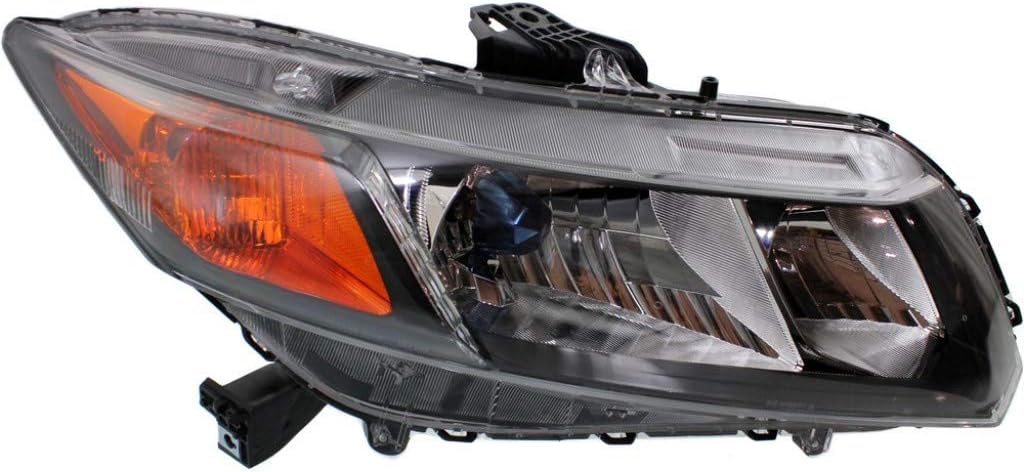 Headlight Assembly Pair for Honda Civic 2012 2013 B469