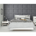 3 Piece Full Size Bedroom Set in White K333