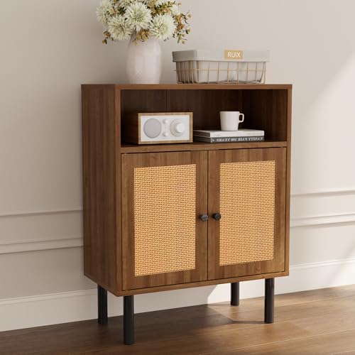 Rattan Storage Cabinet with Double Doors Z5203