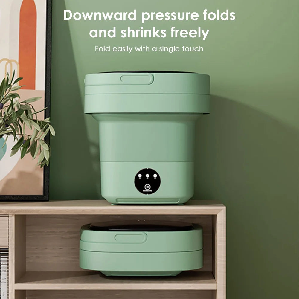 Portable Washing Machine Green Y431673