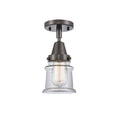 Small Canton 1 Light 6 inch Flush Mount in Oil Rubbed Bronze P30023