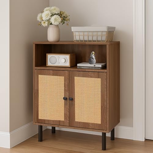 Rattan Storage Cabinet with Double Doors Z5203
