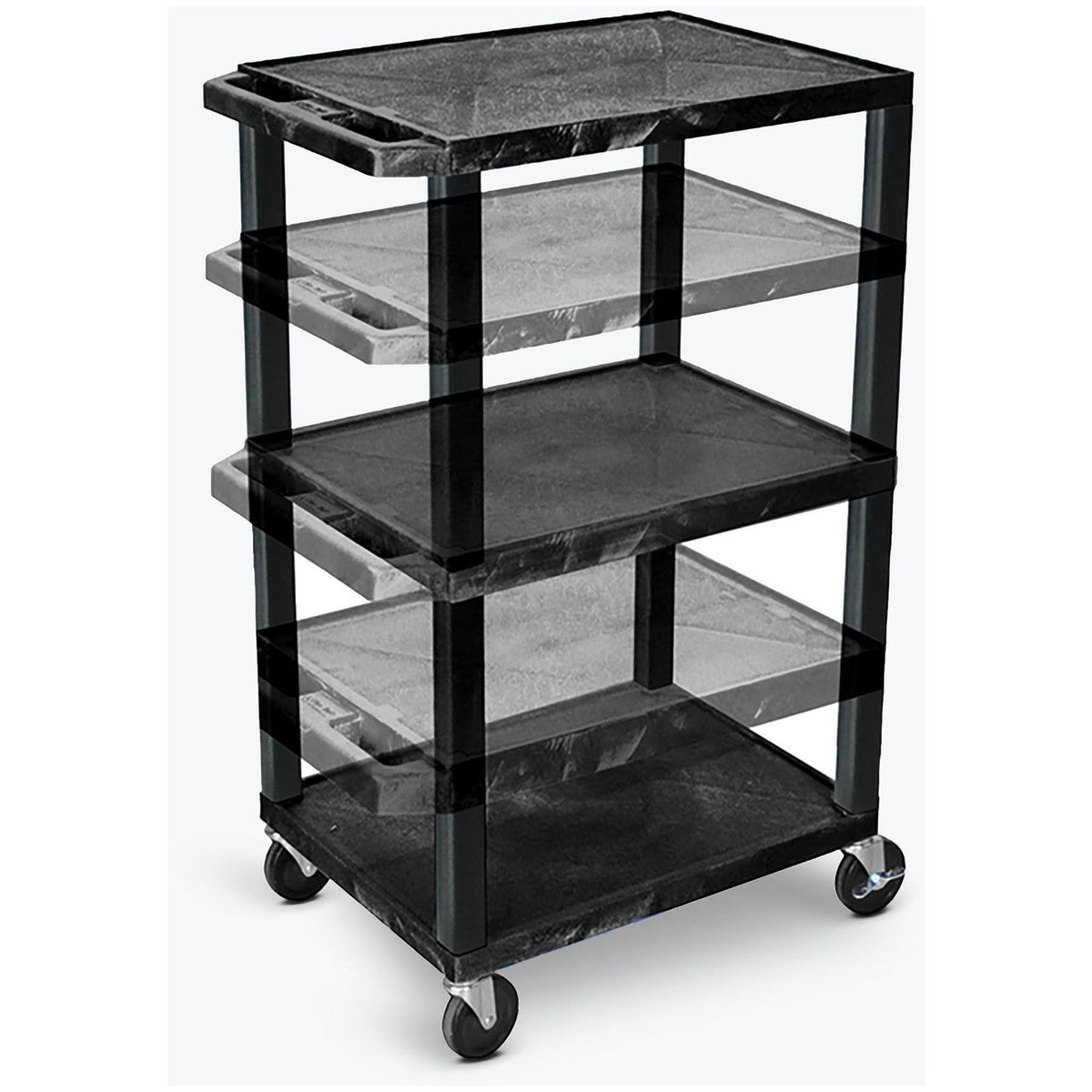 Adjustable Height Multi-Purpose Cart E355