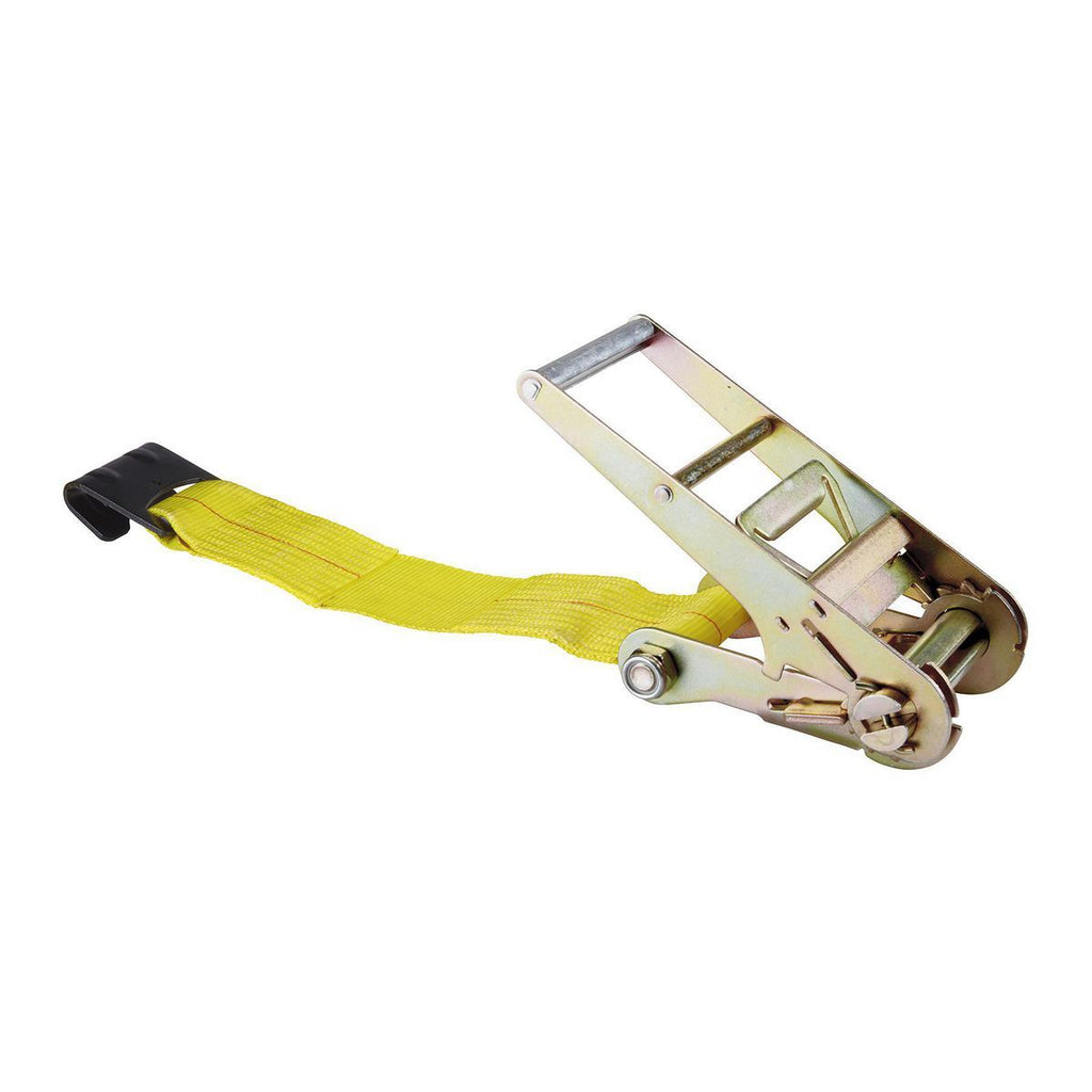 4 in. x 27 ft. Ratcheting Cargo Strap with Flat Hook B516