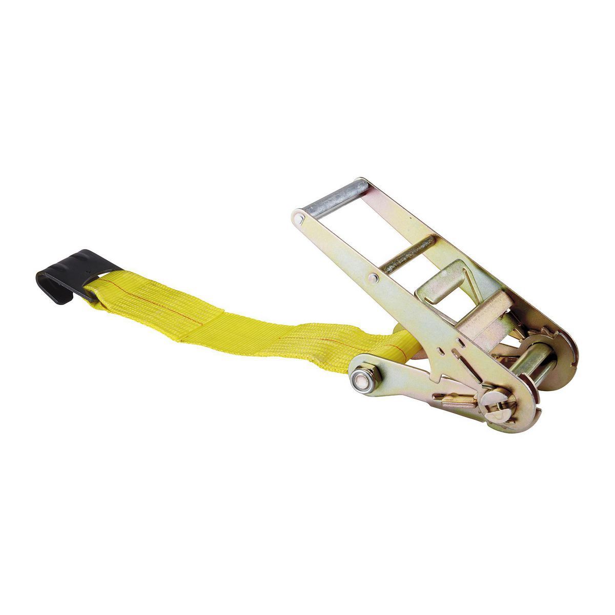 4 in. x 27 ft. Ratcheting Cargo Strap with Flat Hook B516
