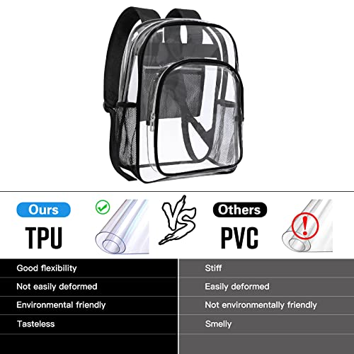 Clear Backpack Heavy Duty Transparent P406948