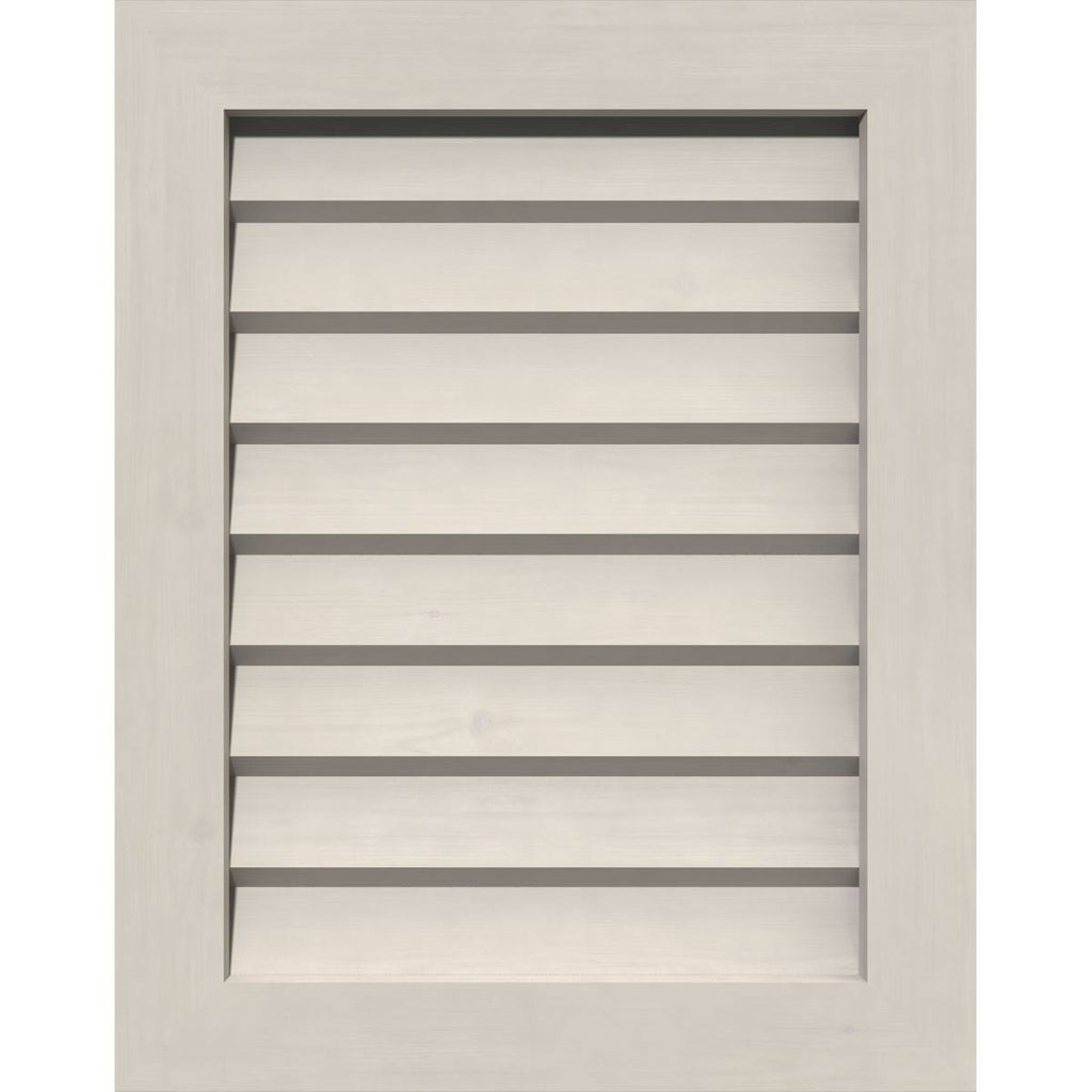 Primed Non-Functional Vertical Gable Vent J5893