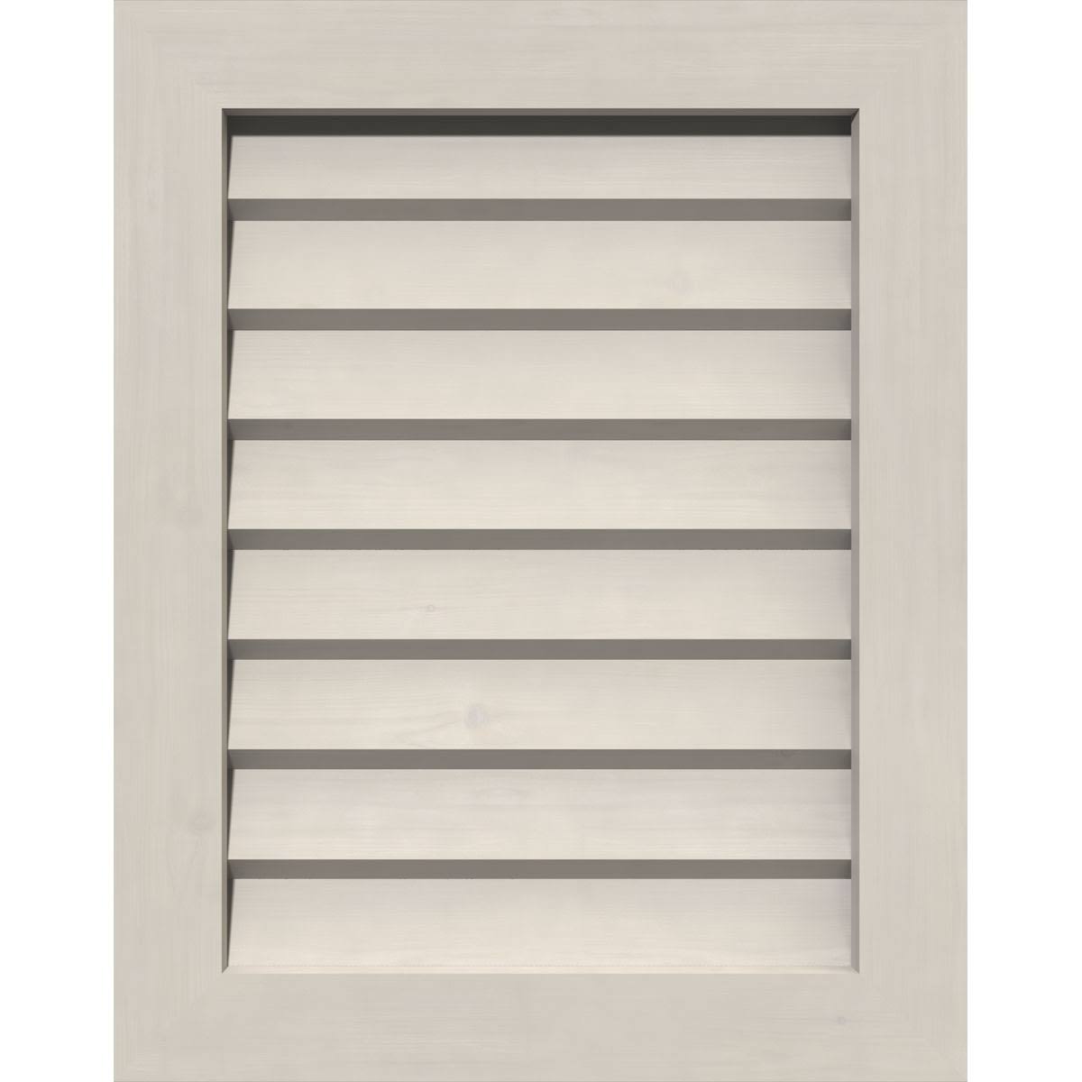 Primed Non-Functional Vertical Gable Vent J5893