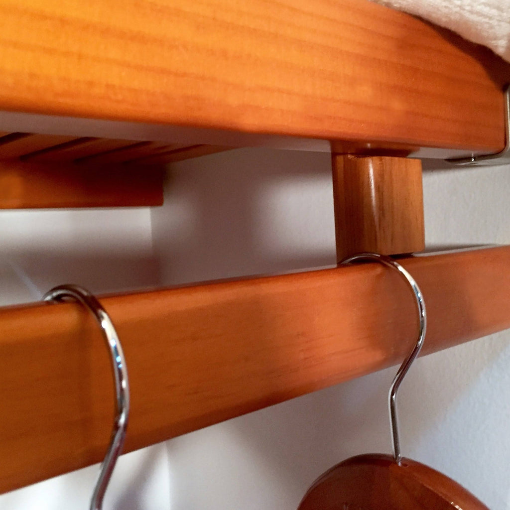 Caramel Woodcrest Closet System W423
