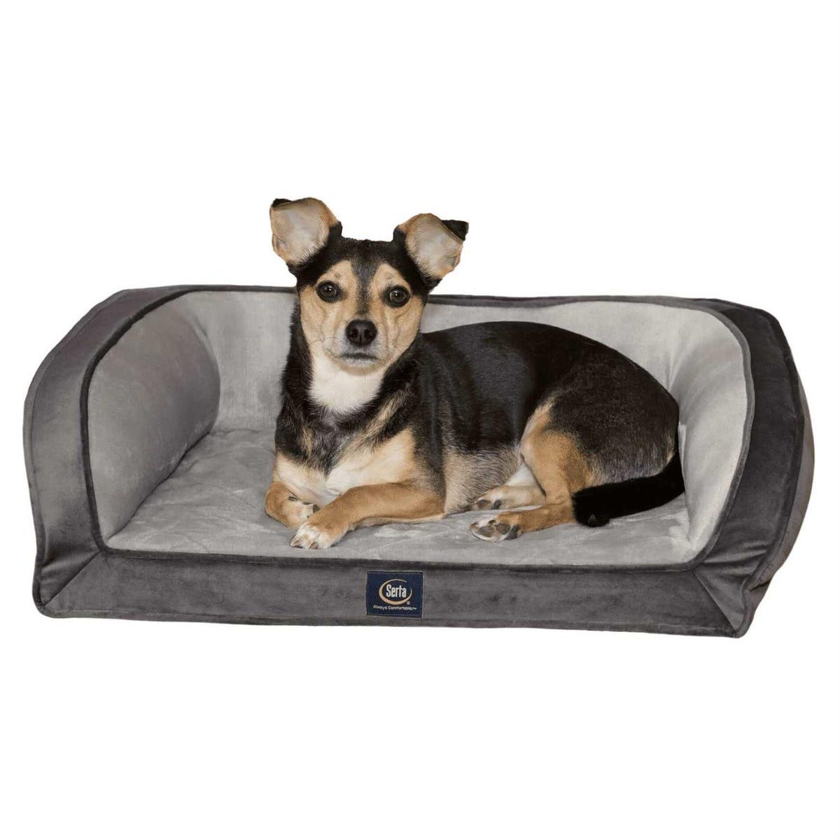 Quilted Gel Memory Foam Dog Bed L856