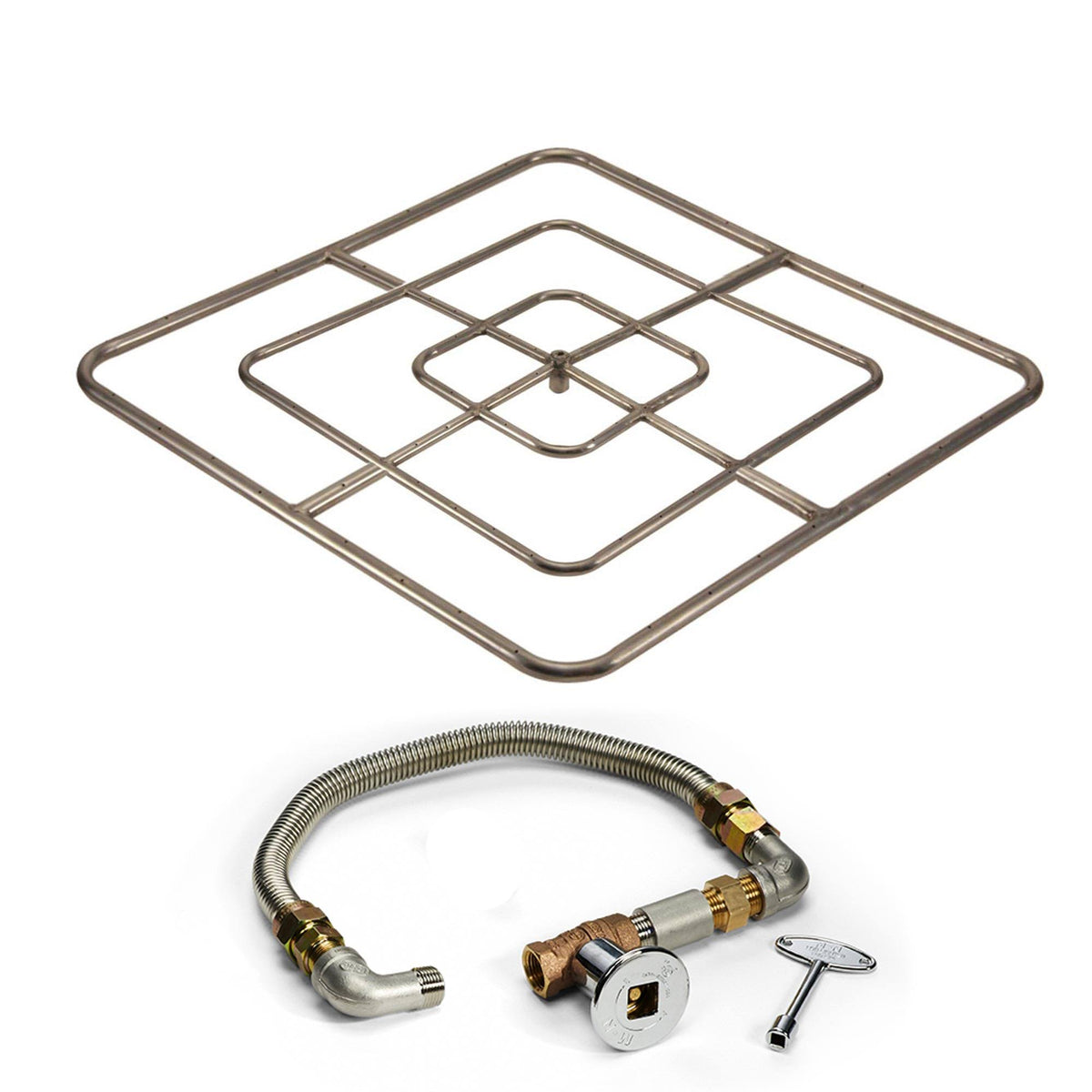 36x22 Square Fire Pit Burner C14892