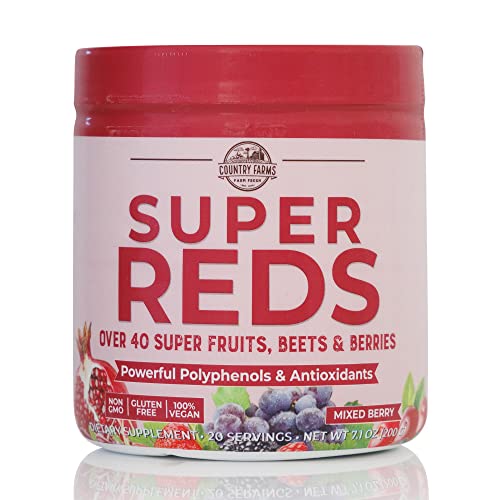 Super Reds 48 Super Fruits and Berries Mixed Berry Flavor T47454