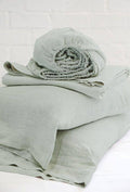 Sage Linen Twin Sheet Set X245379