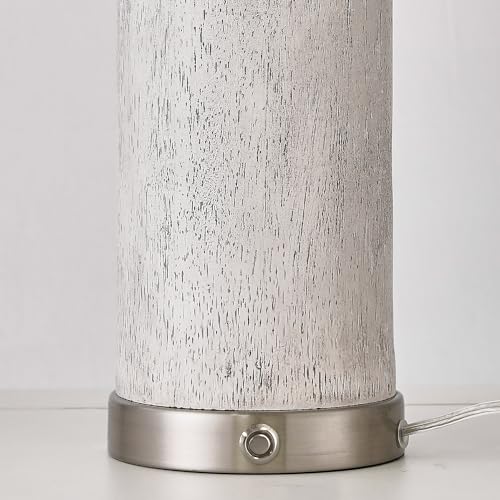 24” Table Lamps Set of 2, 3-Way Dimmable with USB A+C Q3394