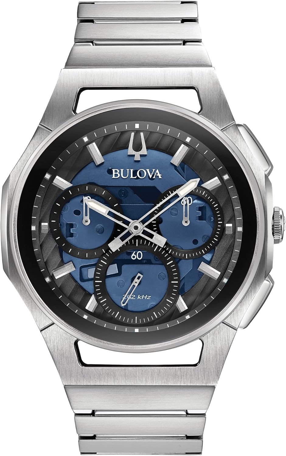 Stainless Steel Quartz Chronograph Watch Q1617