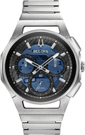 Stainless Steel Quartz Chronograph Watch Q1617