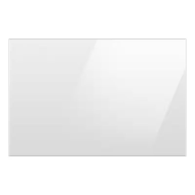 White Glass Bottom Panel for 3-Door French Door Refrigerator C1629