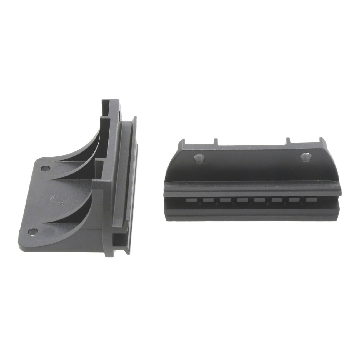 Galvanized Cast Steel Gate Safety Latch with Round Post Adapter Kit D684